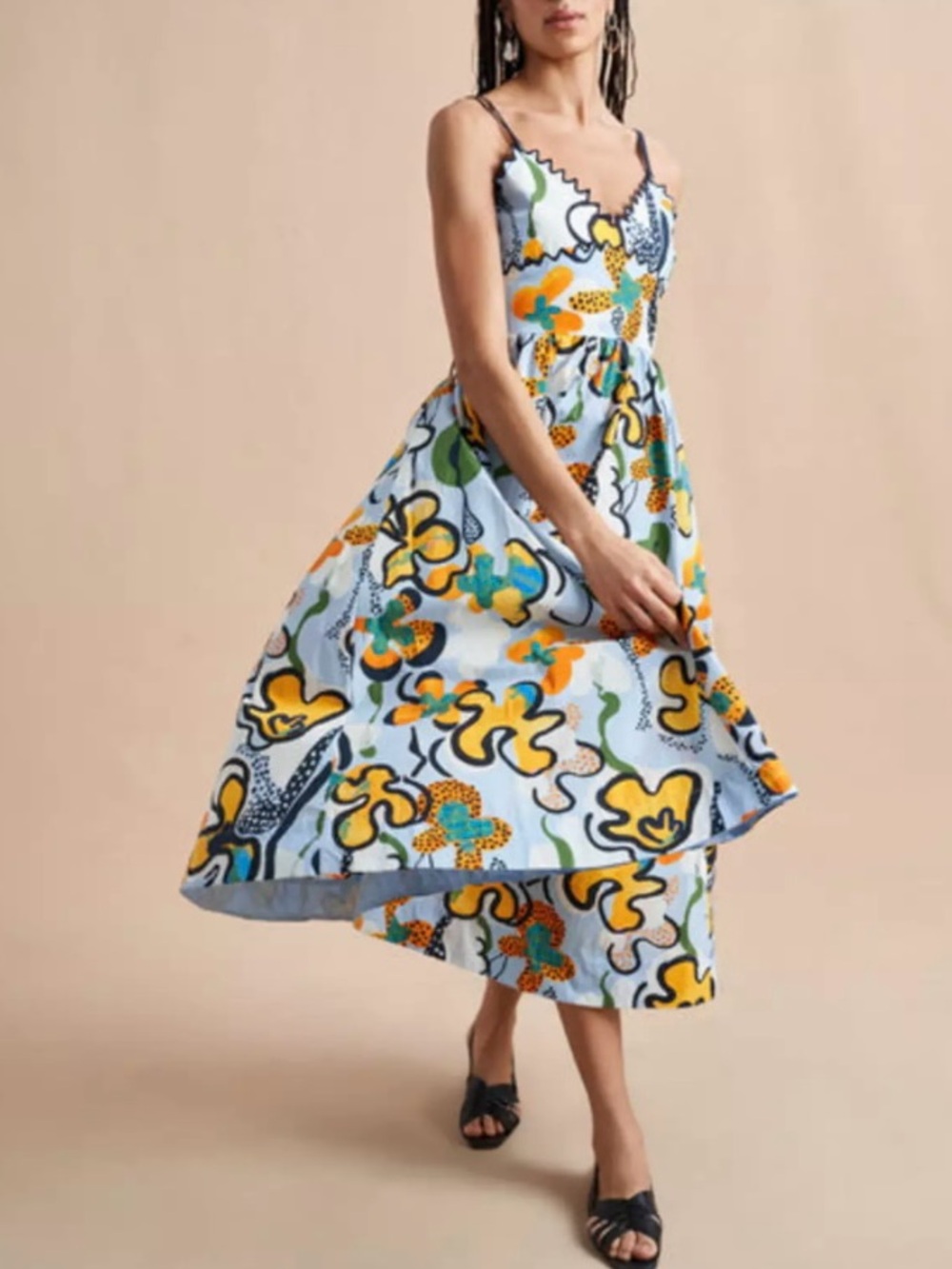 La Ligne Jamie Scalloped Dress - Picture 6 of 7